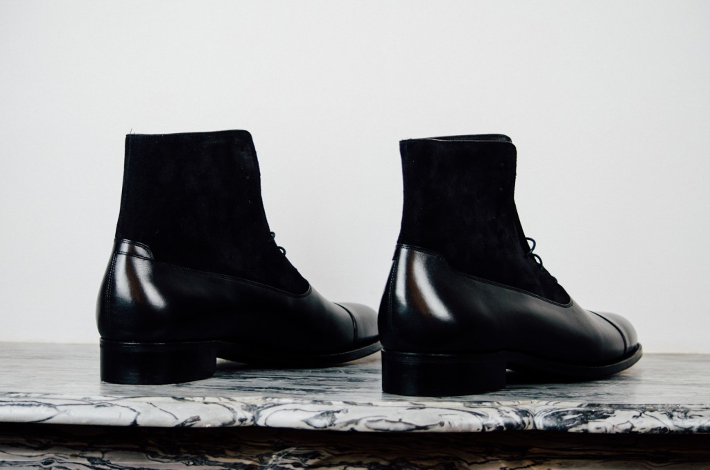 Black and Black Balmoral Boot – Mauban