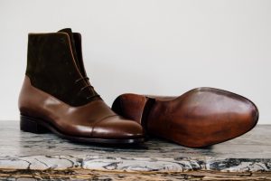 Mauban Handcrafted Brown Camel Balmoral Boots