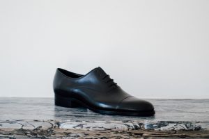 Mauban Handcrafted in France Black Oxford Shoes