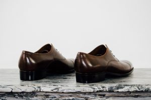 Mauban Handcrafted in France Brown Oxford Shoes